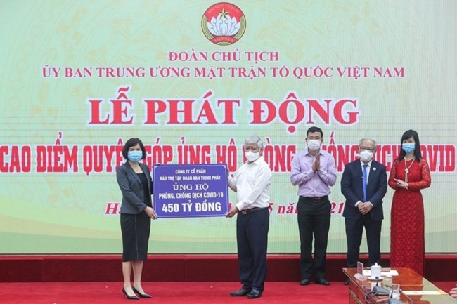 Đóng góp Quỹ vắc xin phòng chống Covid-19 để thực hiện “tổng tấn công” - Ảnh 3.