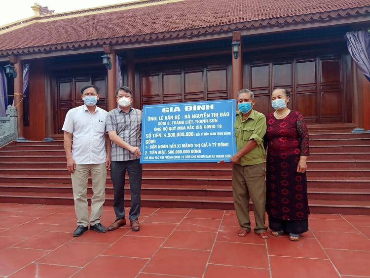 Hải Dương: Người thương binh dành trọn số tiền “dưỡng già” ủng hộ quỹ Vaccine phòng dịch Covid-19  - Ảnh 1.