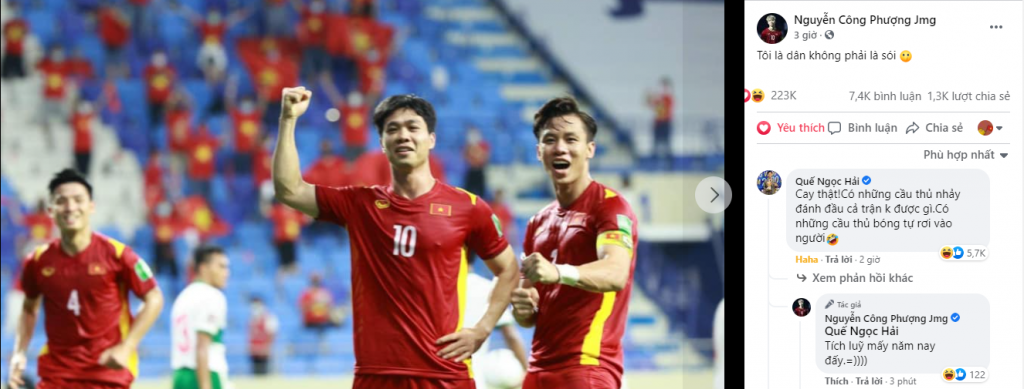 Bàn thắng tự tìm đến Công Phượng, Quế Ngọc Hải ghen tị đòi công bằng - Ảnh 2.