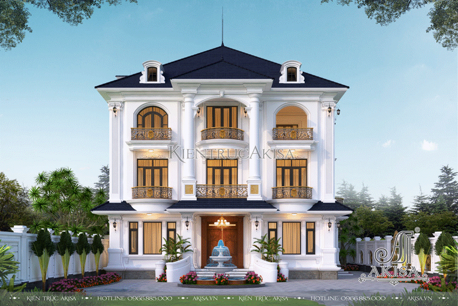 Vì sao biệt thự tân cổ điển đang ngày càng được ưa chuộng - Ảnh 1.