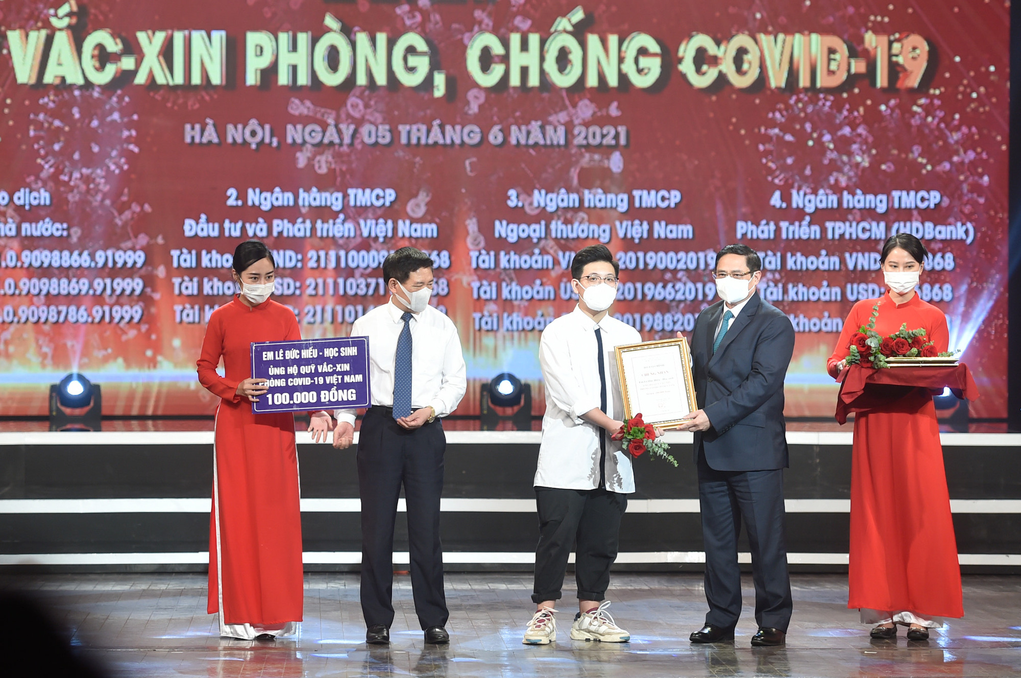 Hôm nay (9/6), Quỹ vắc-xin phòng chống Covid-19 đã nhận được 4.197 tỷ đồng - Ảnh 1.