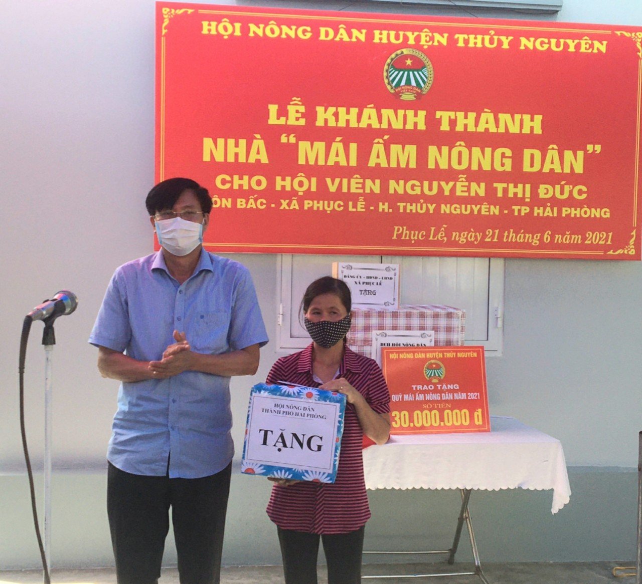 Hội Nông dân Hải Phòng: Khánh thành hàng loạt nhà “Mái ấm nông dân” - Ảnh 3.
