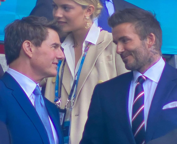 Beckham, Tom Cruise và dàn khách VIP trên khán đài sân Wembley - Ảnh 2.