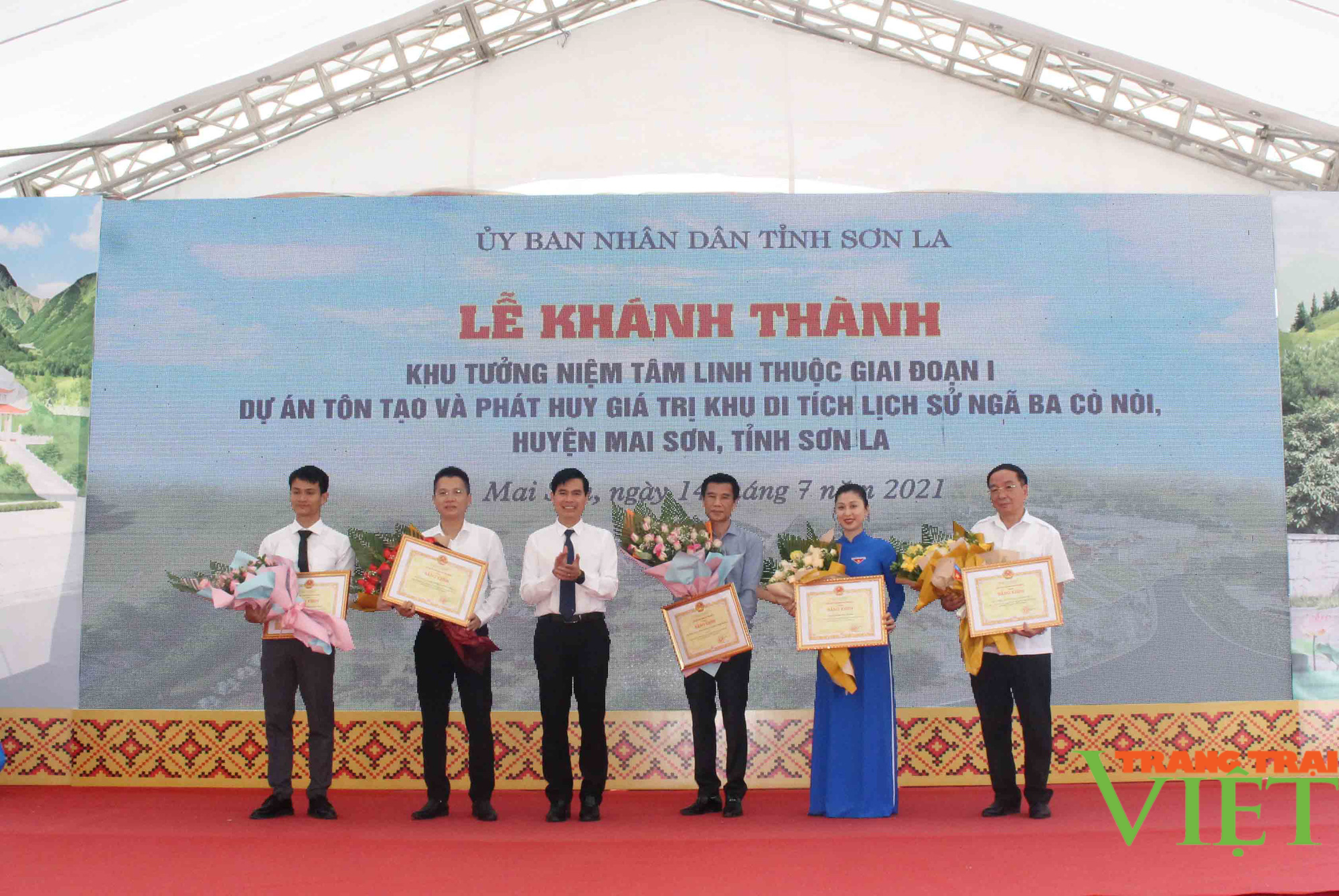 Sơn La: Khánh thành Khu tưởng niệm tâm linh Ngã ba Cò Nòi  - Ảnh 2.