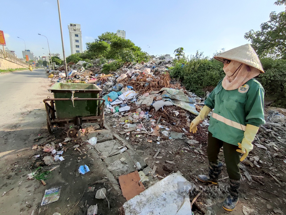 Hoài Đức, Hà Nội: &quot;Núi rác&quot; tự phát đang hình thành ở An Khánh hết năm này qua năm khác - Ảnh 9.