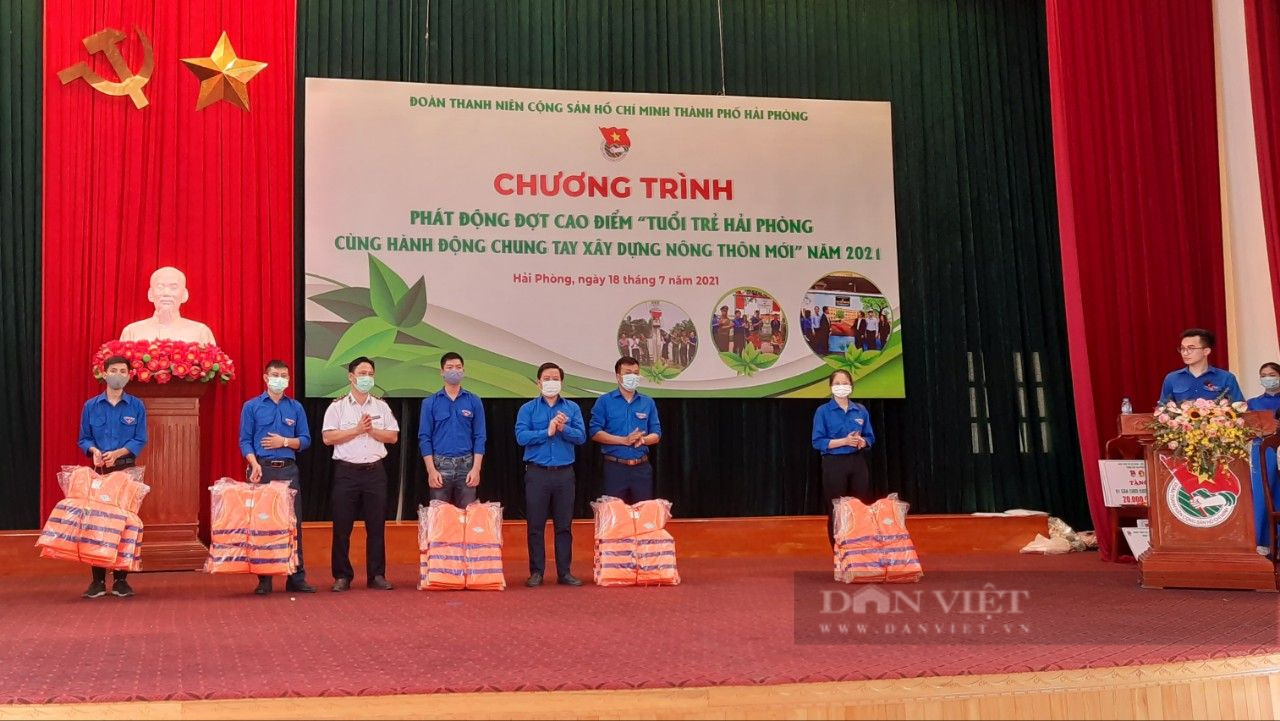 Thành đoàn Hải Phòng: Phát động hàng loạt chương trình chung tay xây dựng Nông thôn mới - Ảnh 1.