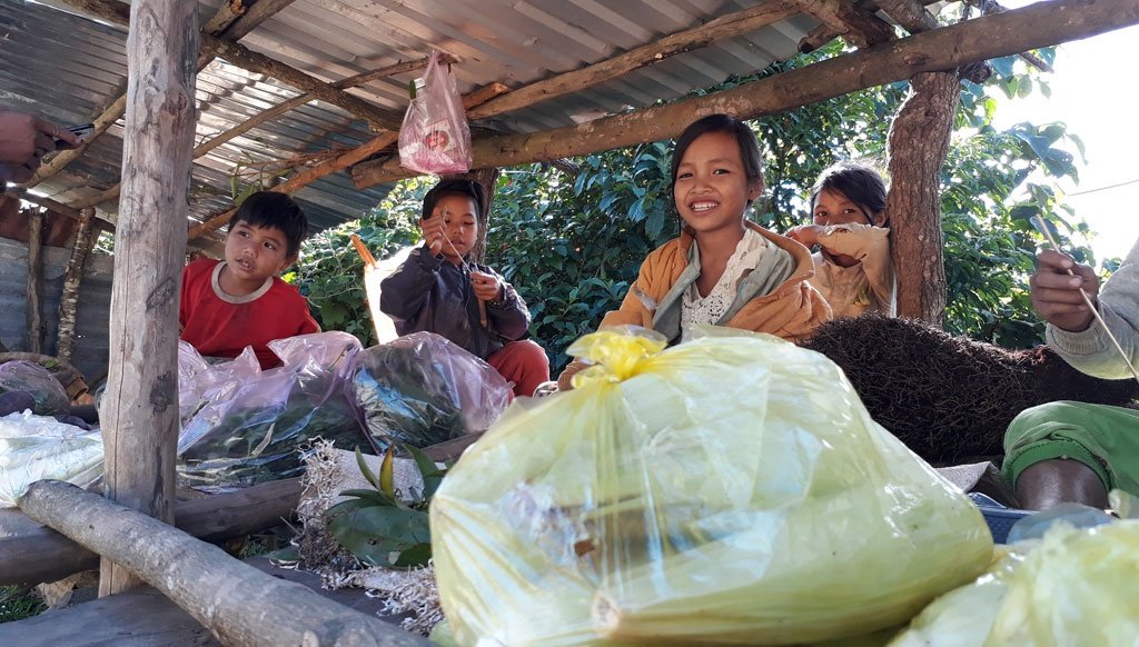 Kon Tum: La liệt sản vật sạch với giá niêm yết chỉ 10.000 đồng của trẻ em vùng cao - Ảnh 4.