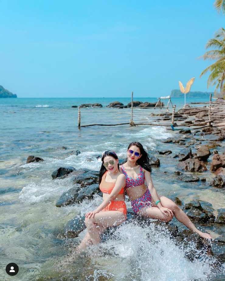 Kim Huệ, Thu Hoài, Thu Huyền diện bikini, ai &quot;nóng bỏng&quot; hơn? - Ảnh 11.