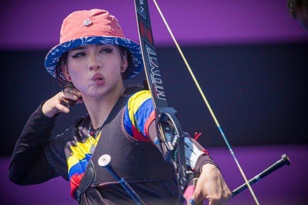 Vẻ đẹp hút hồn của nữ cung thủ trẻ nhất Olympic 2020 - Ảnh 4.