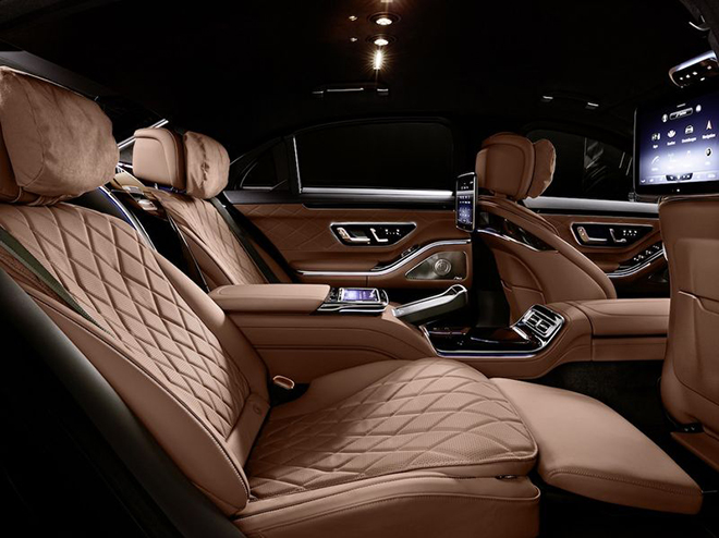 Xe bọc thép Mercedes S 680 Guard 4MATIC trình làng, nội thất đẳng cấp Maybach - Ảnh 6.
