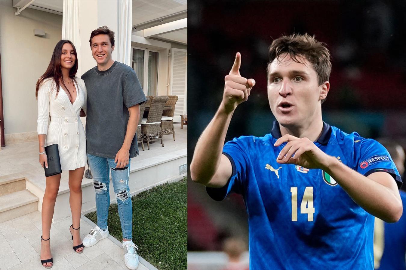 Euro 2020: Dàn WAGs của các tuyển thủ Italia khoe sắc vóc đẹp ngất ngây - Ảnh 3.