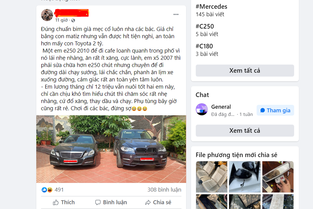 Lương 12 triệu/tháng có đủ chi phí &quot;nuôi&quot; xe Mercedes cổ? - Ảnh 1.
