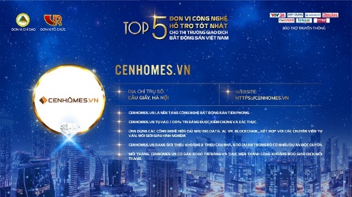 Cen Land đại thắng giải thưởng của Hội môi giới Bất động sản Việt Nam - Ảnh 2.
