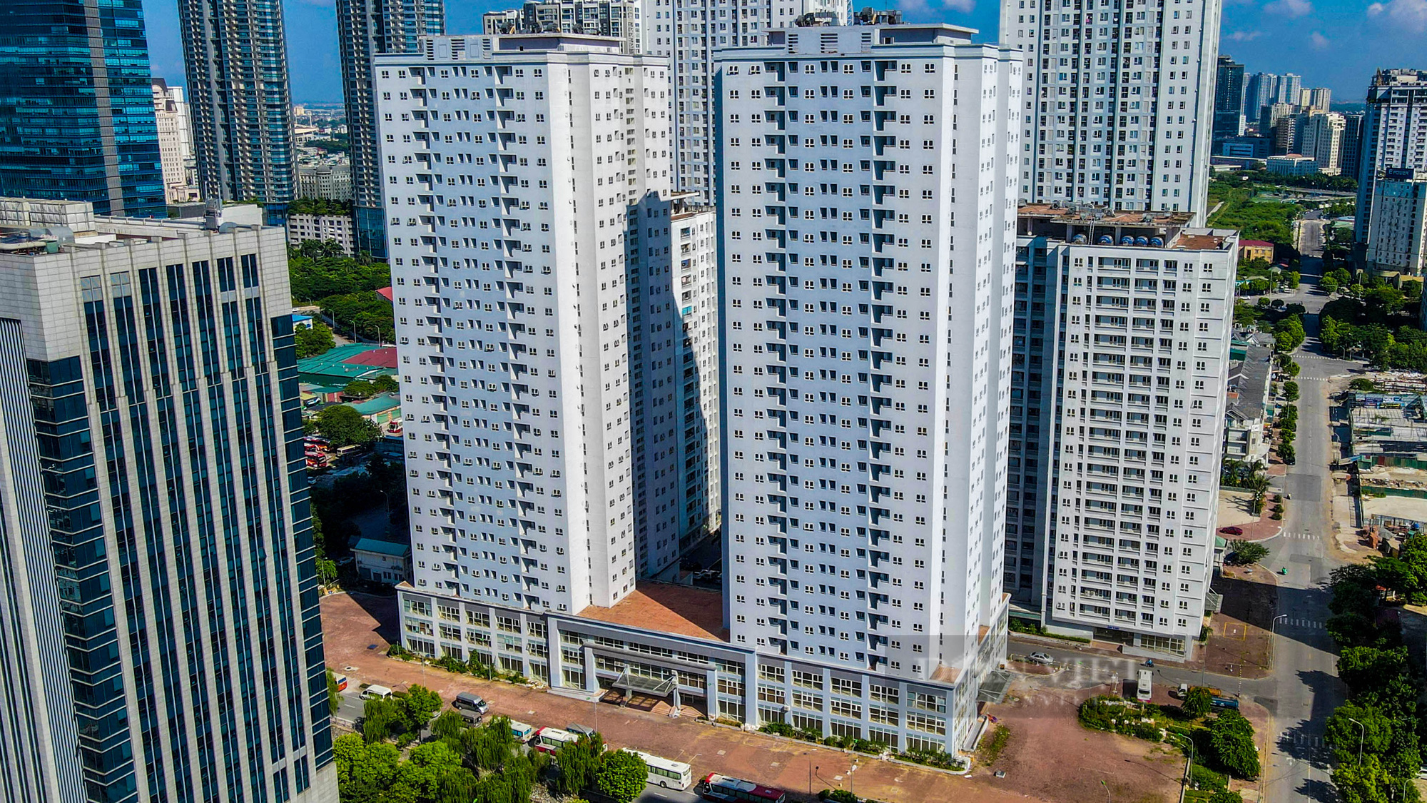 Điểm qua các khu nhà tái định cư được trưng dụng là bệnh viện dã chiến tại Hà Nội - Ảnh 5.