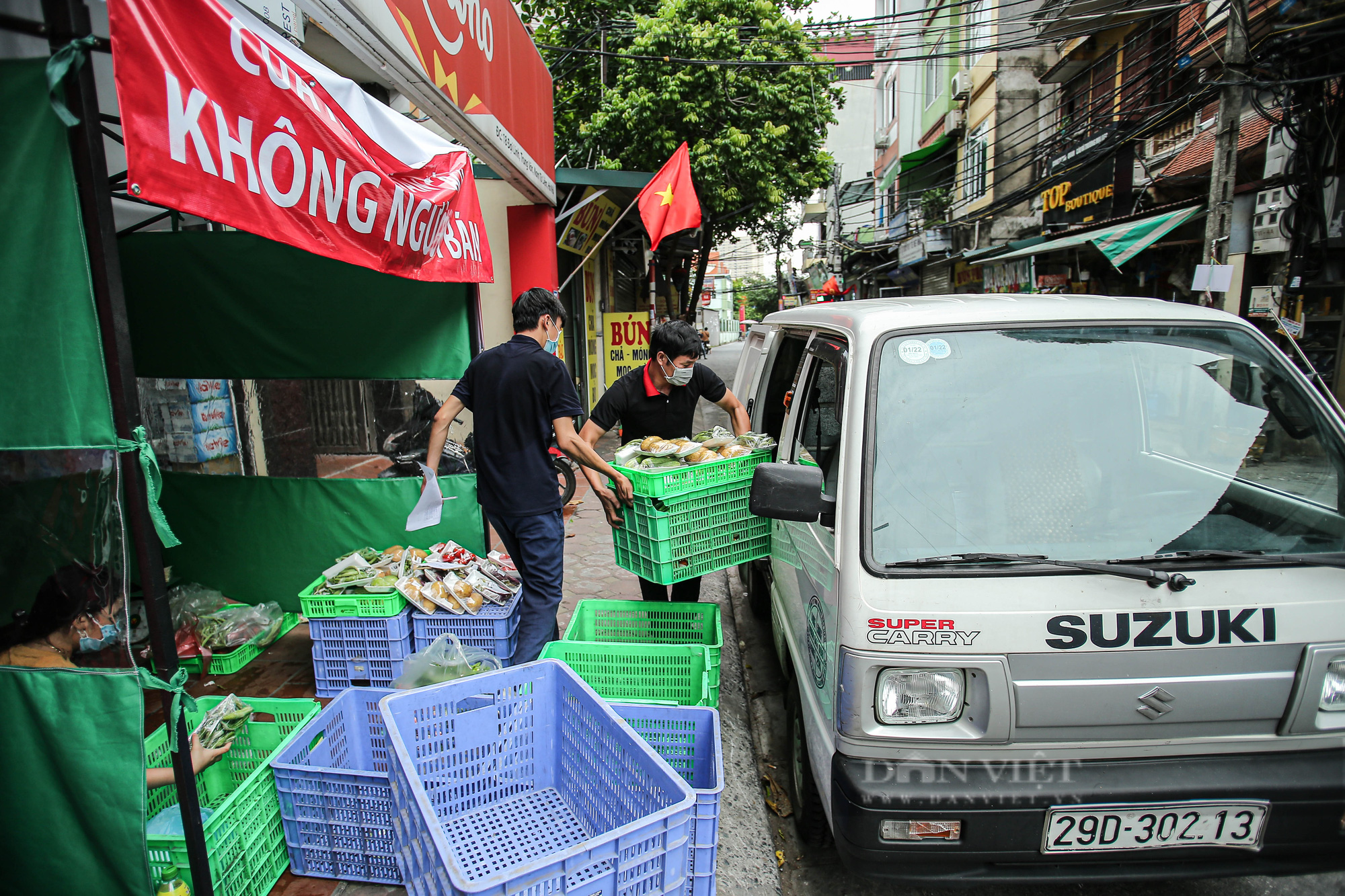 Hà Nội: Cửa hàng không người bán - mô hình hay thời giãn cách xã hội - Ảnh 5.