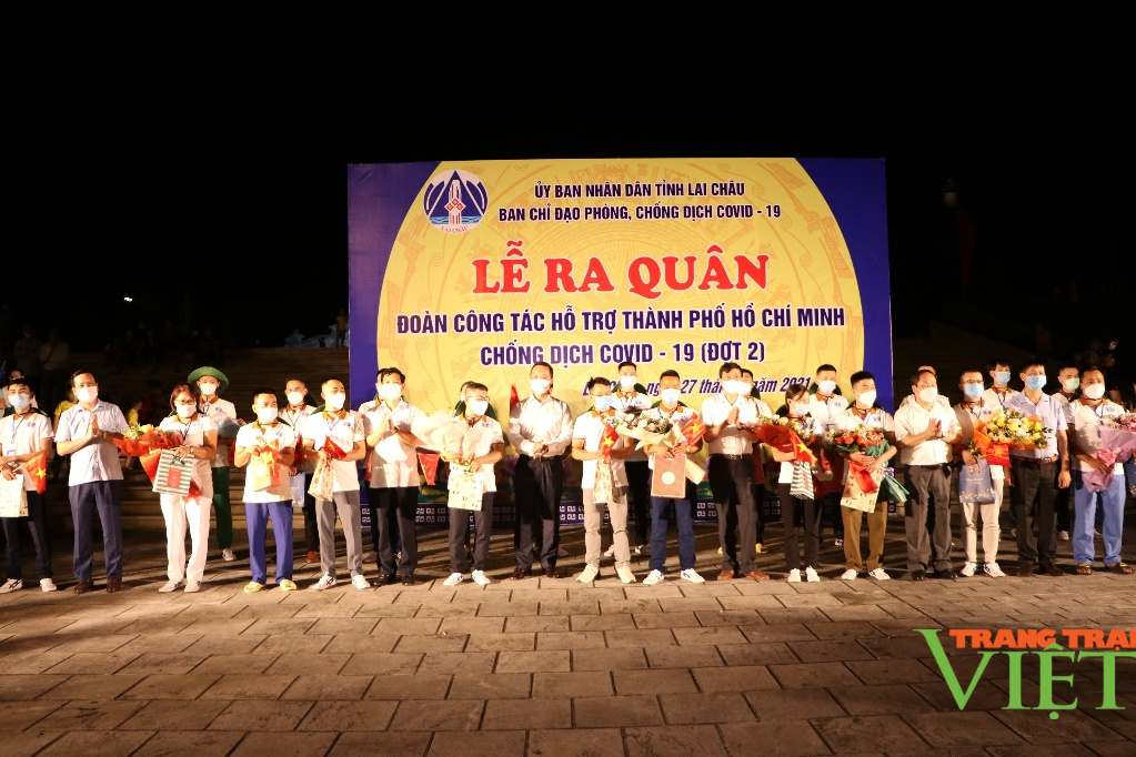 Lai Châu tăng cường 23 bác sỹ, điều dưỡng hỗ trợ thành phố Hồ Chí Minh chống dịch - Ảnh 1. Lai Châu tăng cường 23 bác sỹ, điều dưỡng hỗ trợ thành phố Hồ Chí Minh chống dịch - Ảnh 1.