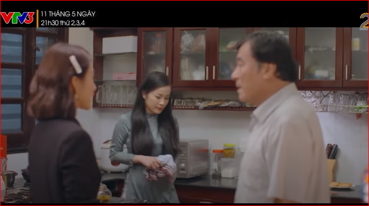 Phim hot 11 tháng 5 ngày tập 3: Nhi phản đối bố quan tâm tới Thu - Ảnh 2.