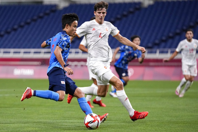 Ảnh: Ngôi sao Real Madrid đưa Tây Ban Nha vào chung kết Olympic Tokyo, đối thủ là Brazil - Ảnh 1.