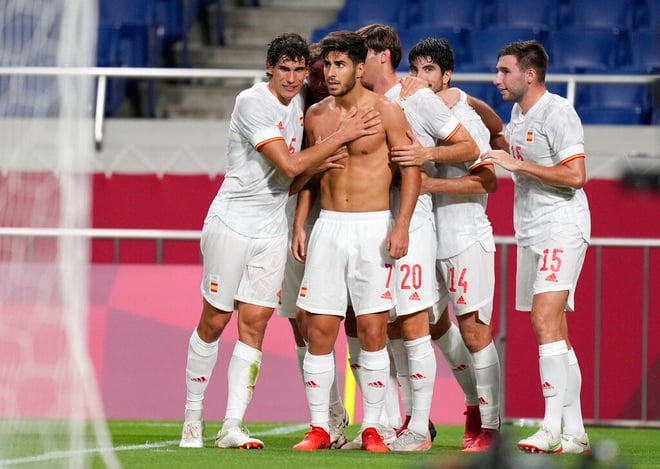Ảnh: Ngôi sao Real Madrid đưa Tây Ban Nha vào chung kết Olympic Tokyo, đối thủ là Brazil - Ảnh 10.
