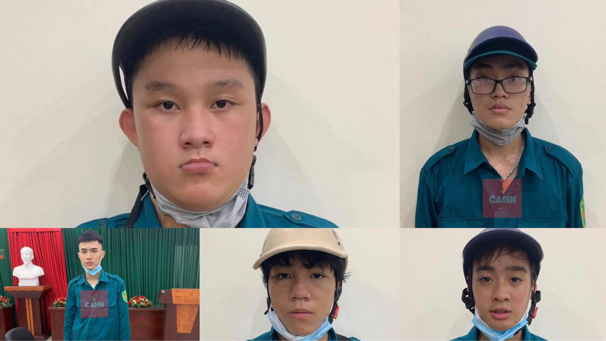 210 tháng tù cho nhóm cướp nhí giả lực lượng phòng, chống dịch rồi cưỡng đoạt tài sản - Ảnh 1.