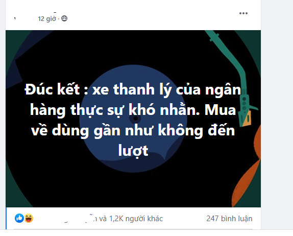 Ngân hàng thanh lý ô tô giá chỉ từ 60 triệu đồng, người dân &quot;đúc kết&quot; thực sự khó nhằn, mua về không đến lượt - Ảnh 2.