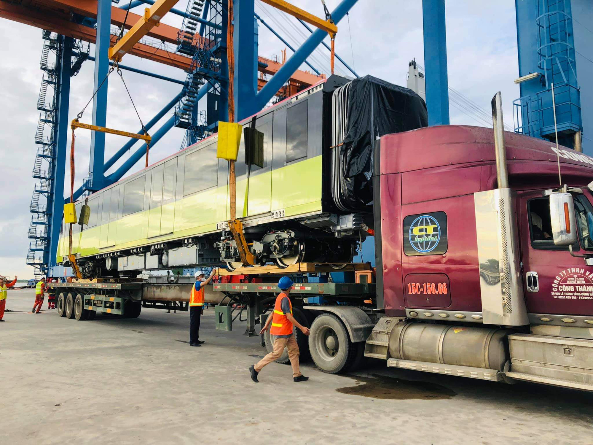 Dự án đường sắt Nhổn - Ga Hà Nội: Đoàn tàu cuối cùng đã về đến Việt Nam - Ảnh 3.