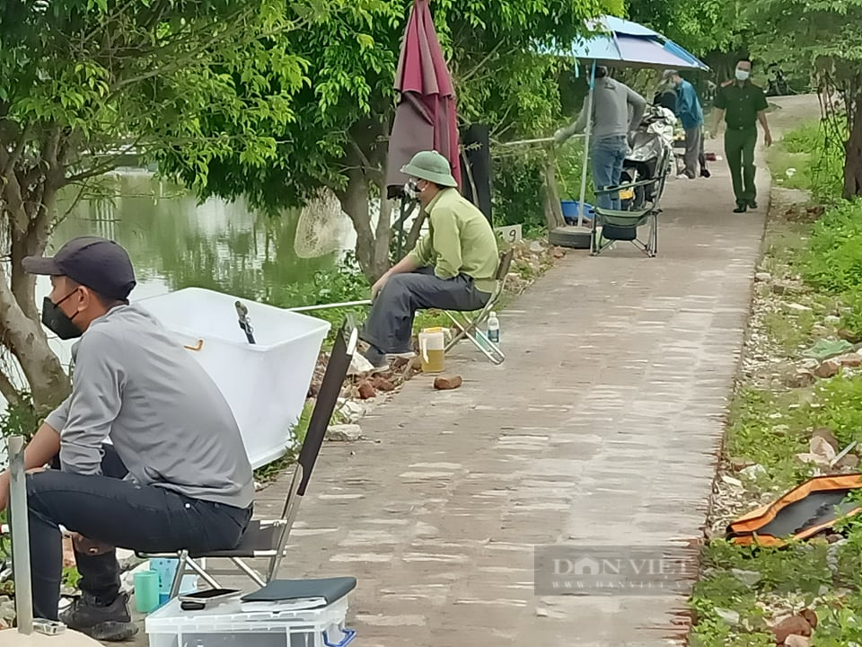 Hải Dương: Tổ chức câu cá giữa mùa dịch, chủ một hồ câu bị phạt 15 triệu đồng - Ảnh 1.