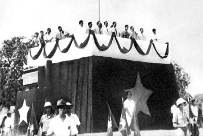 Dấu ấn đặc biệt của lực lượng công an trong lễ Tuyên ngôn Độc lập 2/9/1945 - Ảnh 1.