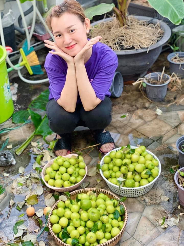 Khu vườn đủ cây trái trên sân thượng nhà cô giáo - Ảnh 3.