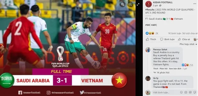 Bênh ĐT Việt Nam, CĐV Thái Lan tố Ả Rập Xê Út &quot;mua&quot; trọng tài - Ảnh 1.