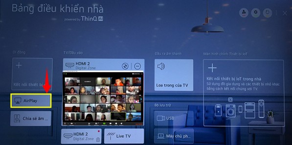 Cách đơn giản giúp tivi kết nối với Zoom giúp học online mùa dịch - Ảnh 1.