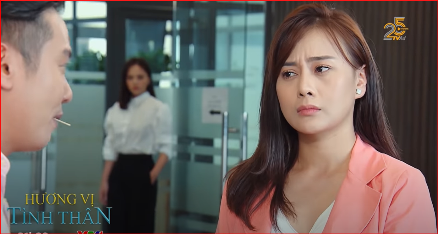 Phim hot Hương vị tình thân tập 30 phần 2: Nam nói xấu Thy ở công ty? - Ảnh 3.