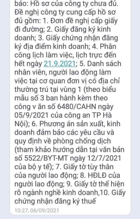 &quot;Gõ cửa&quot; 3 cơ quan công quyền, không xin được giấy đi đường cho bảo vệ, doanh nghiệp &quot;chết&quot; một cách lãng xẹt - Ảnh 2.