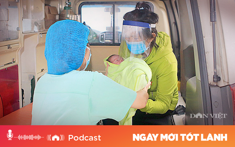 Podcast: Điều kỳ diệu của mẹ con sản phụ bị nhiễm Covid-19 nặng - Ảnh 1.