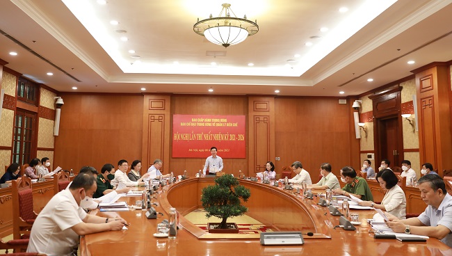 Thường trực Ban Bí thư Võ Văn Thưởng nêu những vấn đề cần làm rõ để quyết định tổng biên chế  - Ảnh 1.