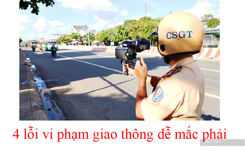 4 lỗi vi phạm giao thông dễ mắc phải khi đi chơi Tết và mức phạt - Ảnh 2.