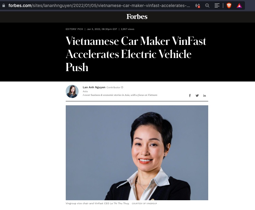 Báo quốc tế: VinFast có thể là Tesla tiếp theo của thế giới - Ảnh 2.