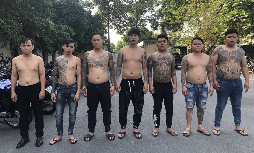 Đánh một giám đốc tổn thương 21% vùng mắt, nhóm giang hồ bị tóm gọn - Ảnh 1.