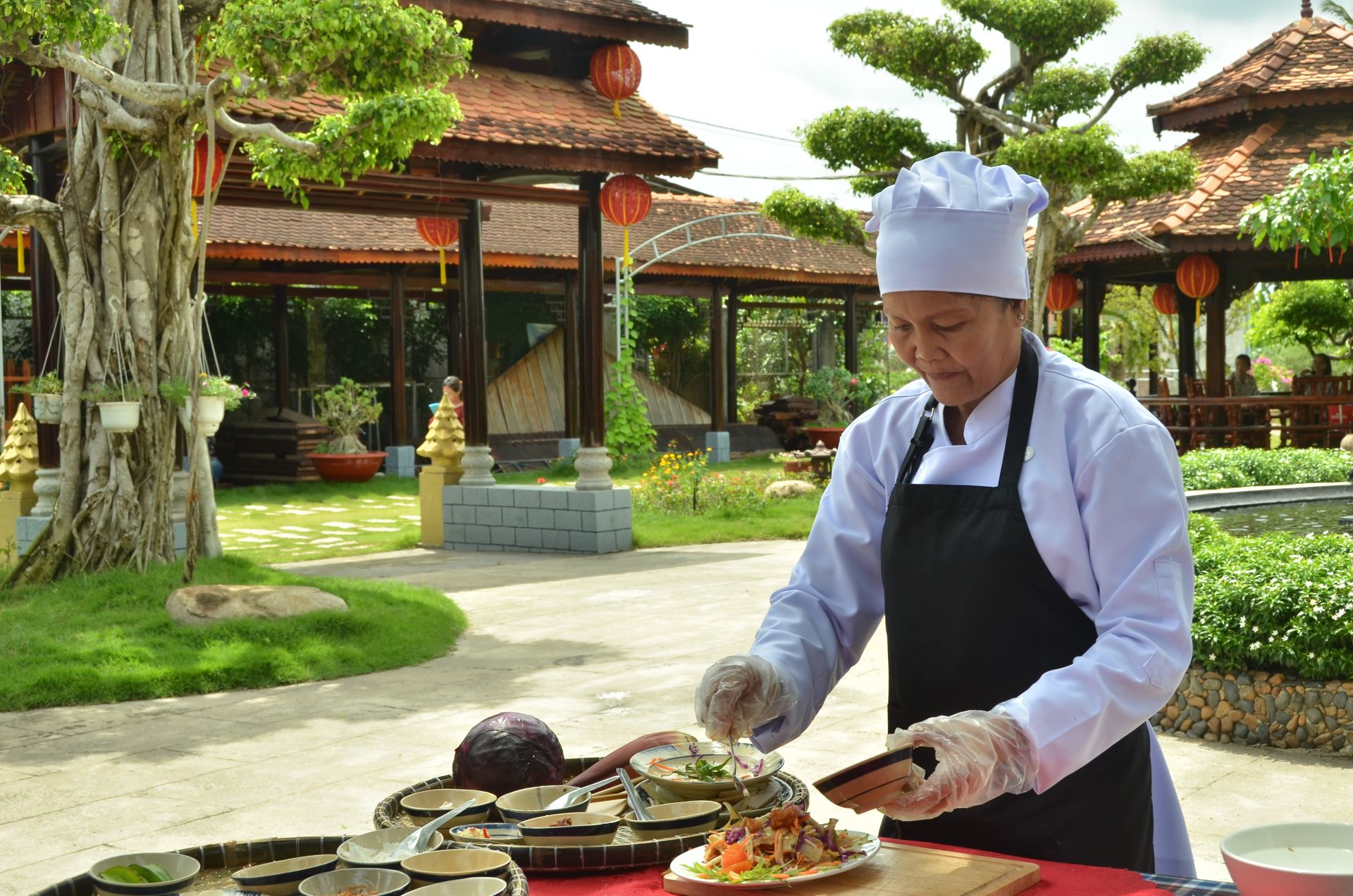 Độc đáo nghệ thuật chế biến món chay ngày Tết của Tây Ninh trở thành Di sản văn hóa phi vật thể - Ảnh 4.