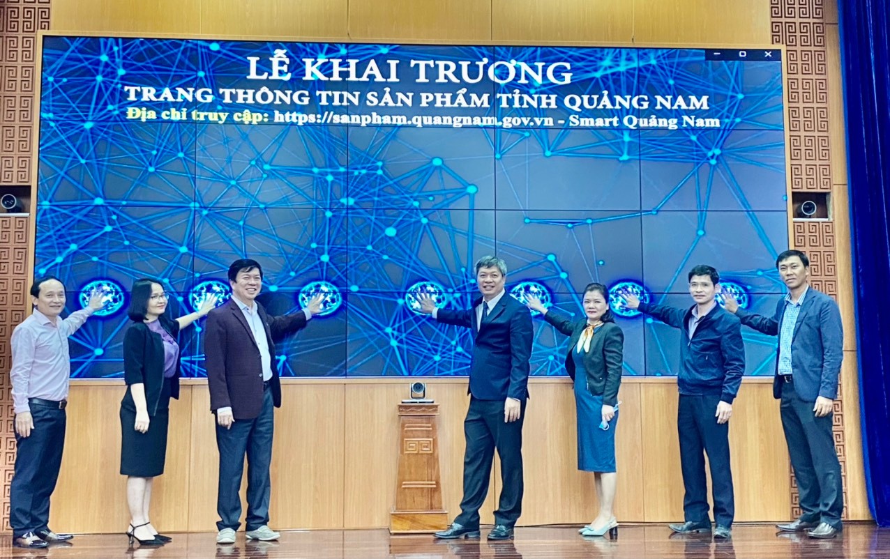 Khai trương Trang thông tin sản phẩm tỉnh Quảng Nam - Ảnh 1.