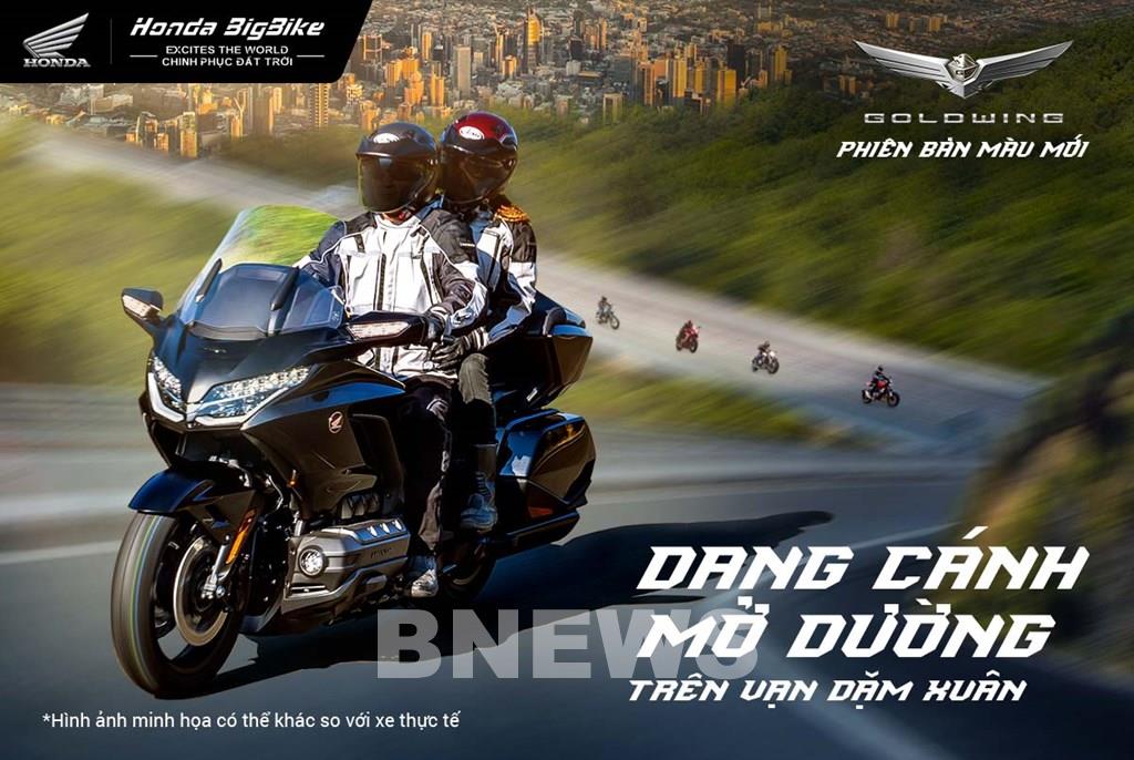 Bộ đôi xe phân khối lớn Gold Wing và Rebel 500 - Ảnh 1.