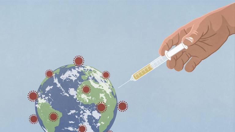 Các nhà khoa học cho biết việc kết hợp giữa vaccine và kháng thể sau khi mắc Covid-19 sẽ tạo nên lớp bảo vệ mạnh mẽ. Ảnh: Getty