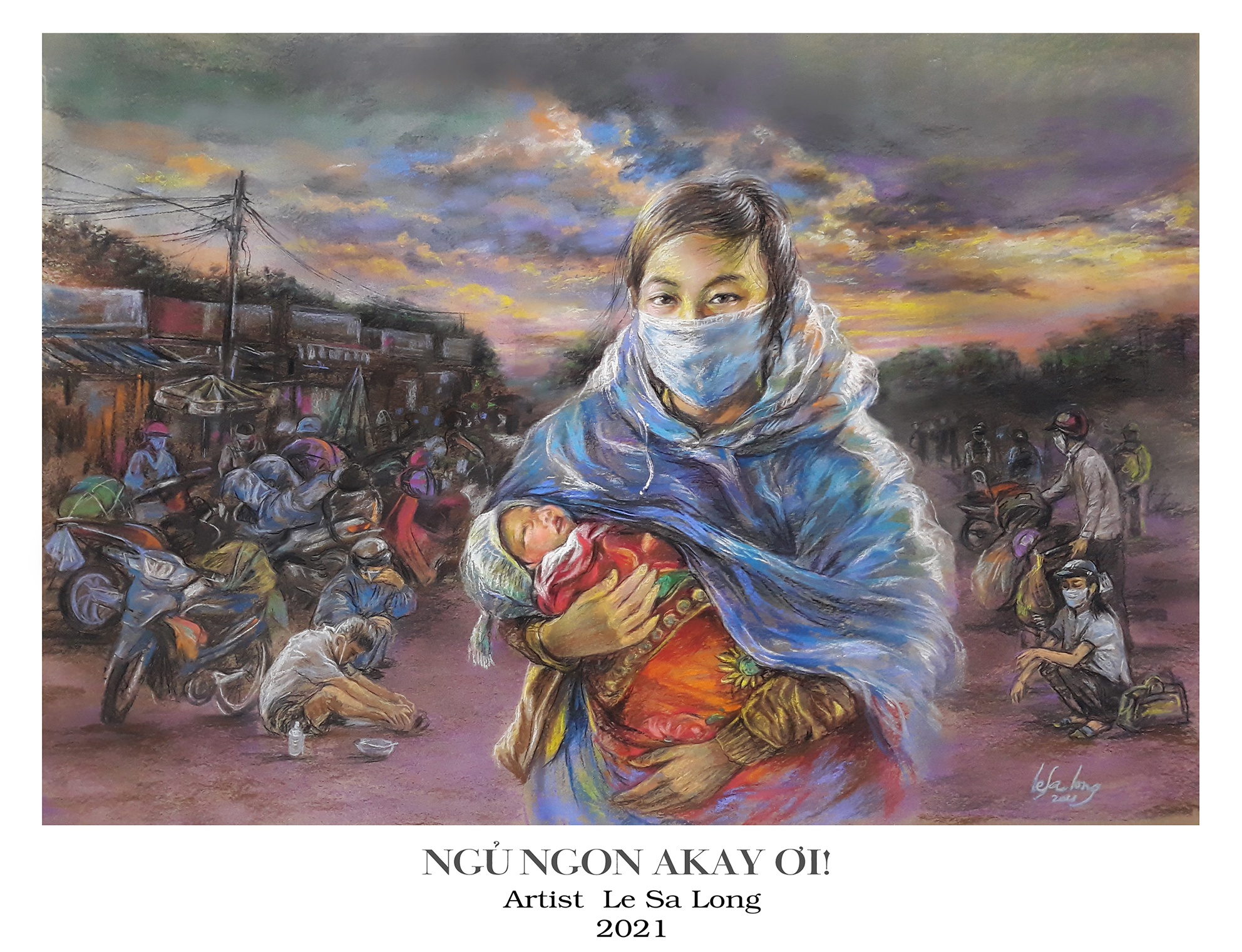 Ngày xuân ghé qua lễ hội Đường sách Tết, ngắm tranh Sài Gòn thời  giãn cách - Ảnh 3.
