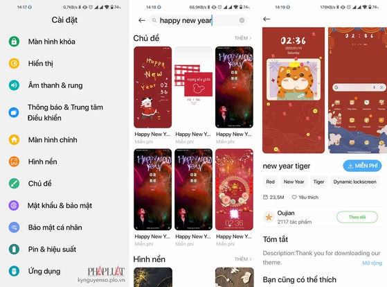 Cách mang giao diện Tết lên smartphone cực dễ - Ảnh 1.