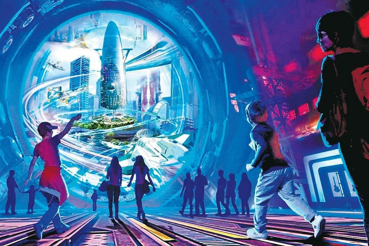 Thủ đô kinh doanh của Trung Quốc, Thượng Hải đang đặt cược lớn vào metaverse khi Ủy ban Kinh tế và Công nghệ Thông tin Thành phố Thượng Hải đã đưa ra kế hoạch phát triển 5 năm để tận dụng nó. Ảnh: @AFP.
