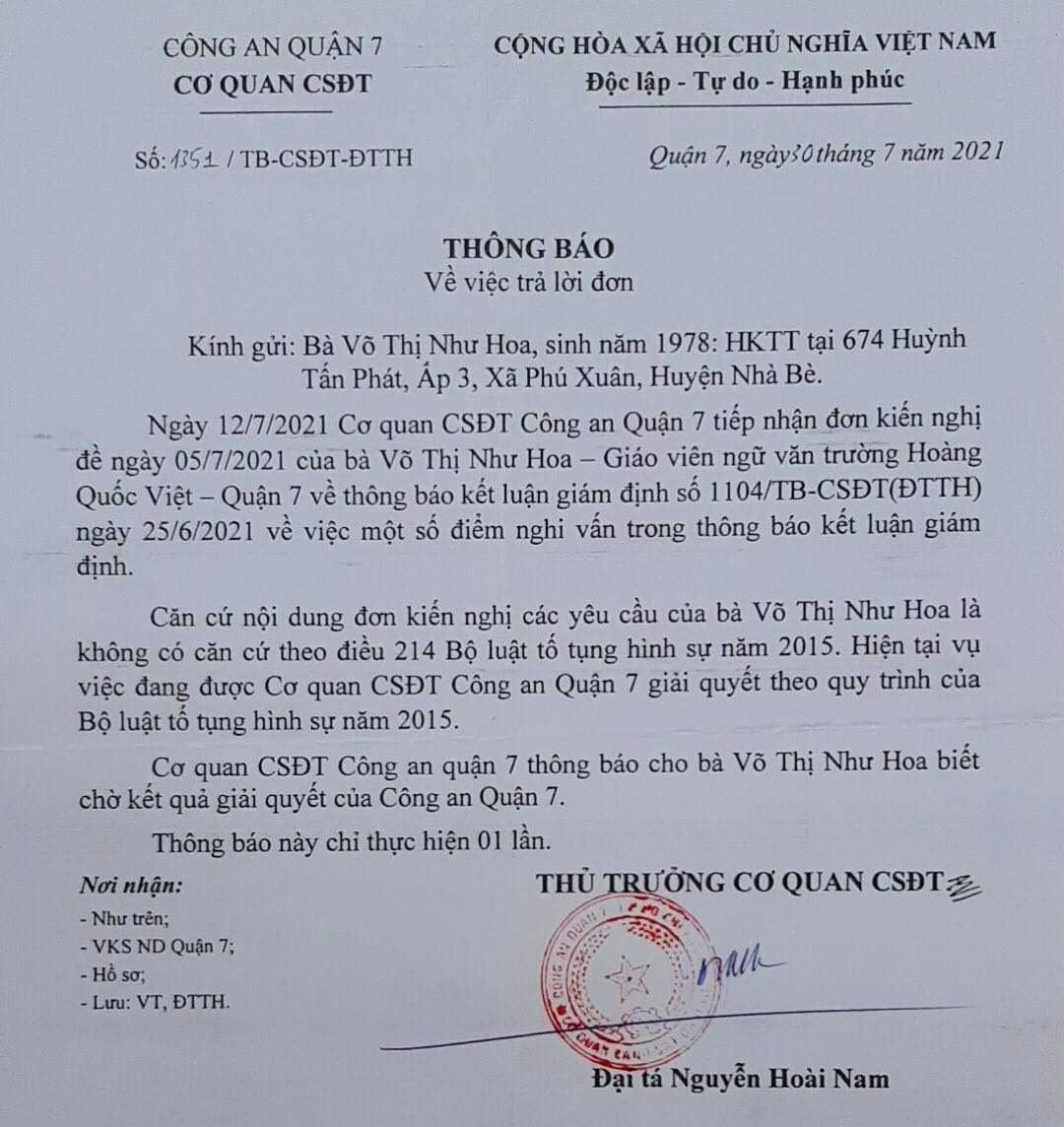 Chính thức buộc thôi việc cô giáo uống thuốc tự tử trước mặt hiệu trưởng - Ảnh 2.