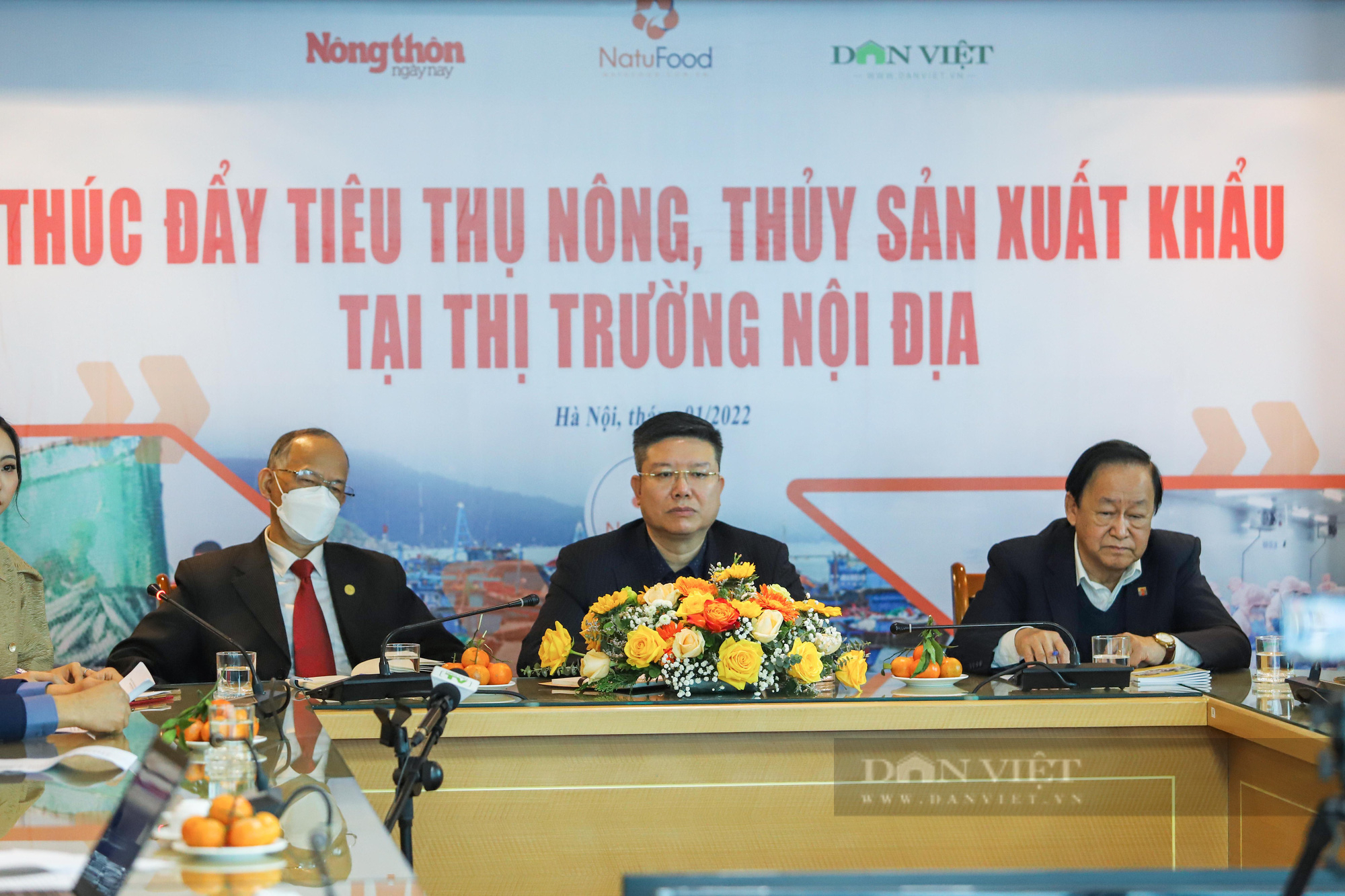 Ảnh: Toàn cảnh tọa đàm &quot;Thúc đẩy tiêu thụ nông thủy sản xuất khẩu tại thị trường nội địa&quot; - Ảnh 7.
