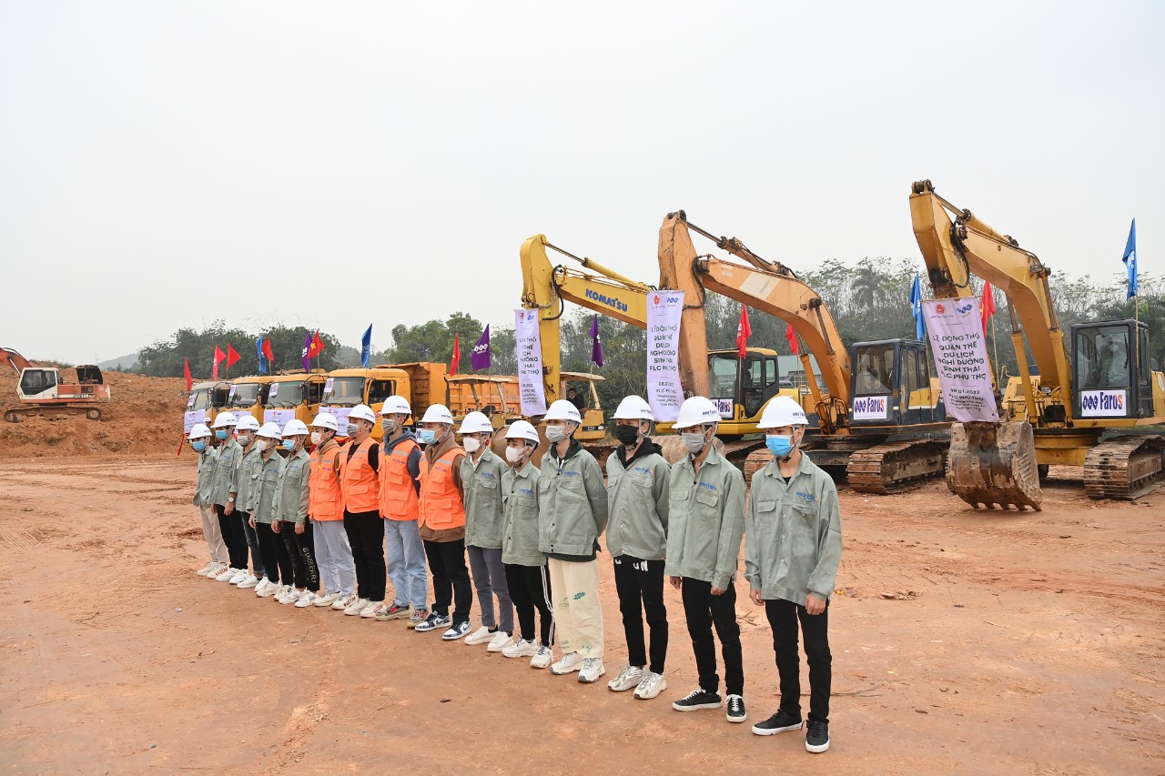 Động thổ Quần thể du lịch nghỉ dưỡng sinh thái FLC Phú Thọ - Ảnh 2. Động thổ Quần thể du lịch nghỉ dưỡng sinh thái FLC Phú Thọ - Ảnh 2.