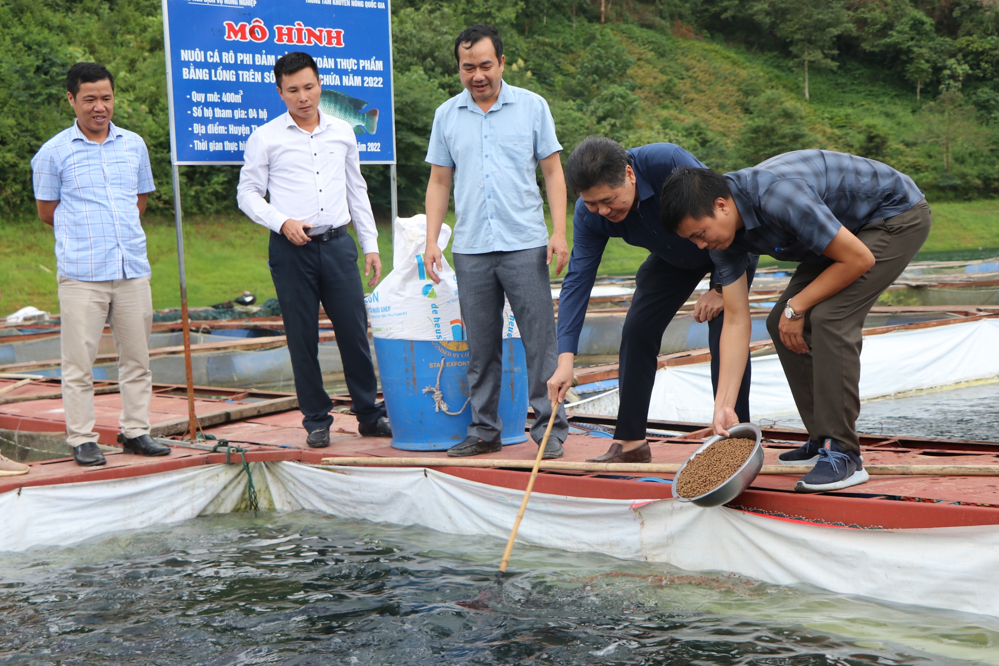 Dấu ấn khuyến nông với những mô hình &quot;5 tăng&quot;: Thả nuôi cá trên lòng hồ gắn với phát triển du lịch cộng đồng - Ảnh 2.