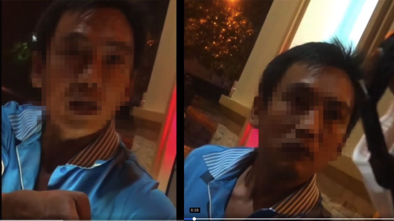 Bảo vệ Trường Đại học Nam Cần Thơ bị tạm đình chỉ công việc vì cự cãi lớn tiếng ngay trước cổng trường - Ảnh 1.